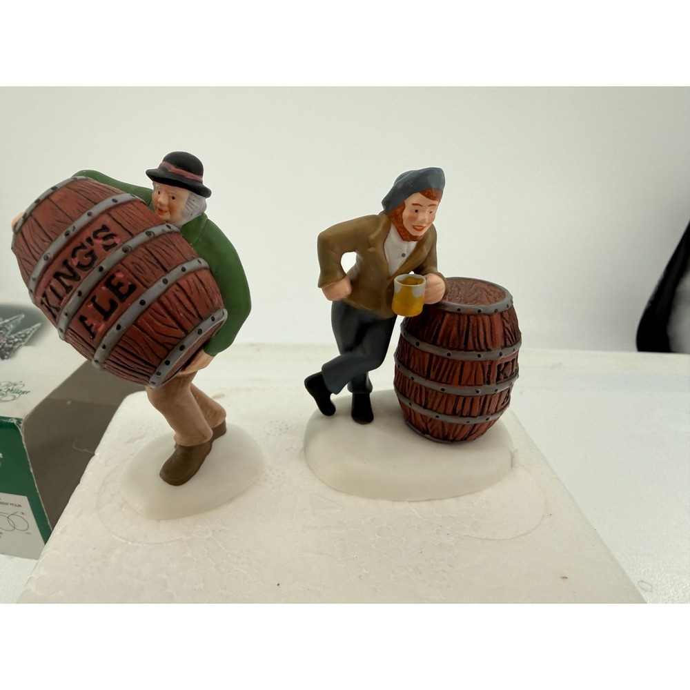 Department 56 Dickens Village Ale Mates Set of 2 Retired #58417 Christmas